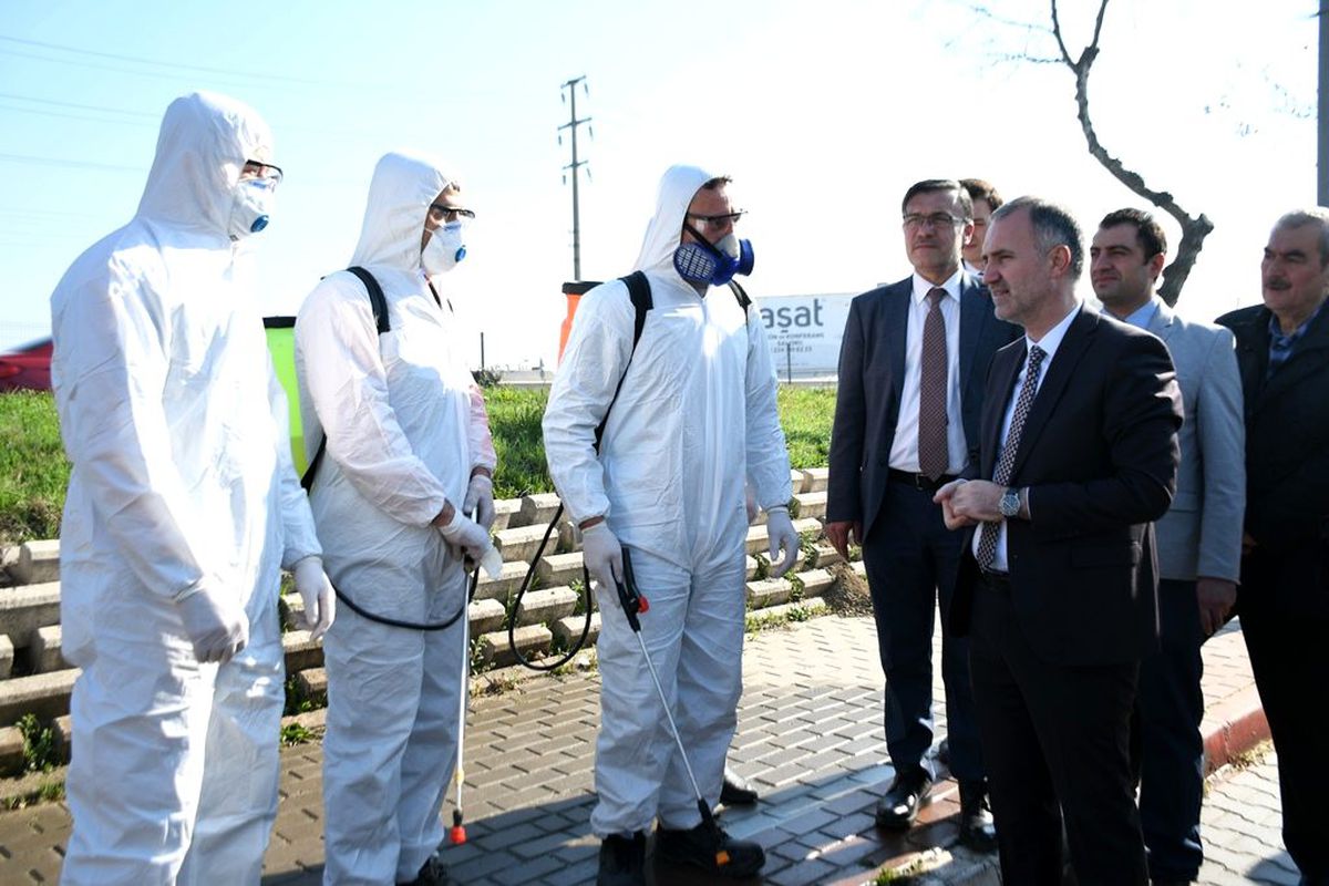 İnegöl belediyesi her alanda önlemini aldı
