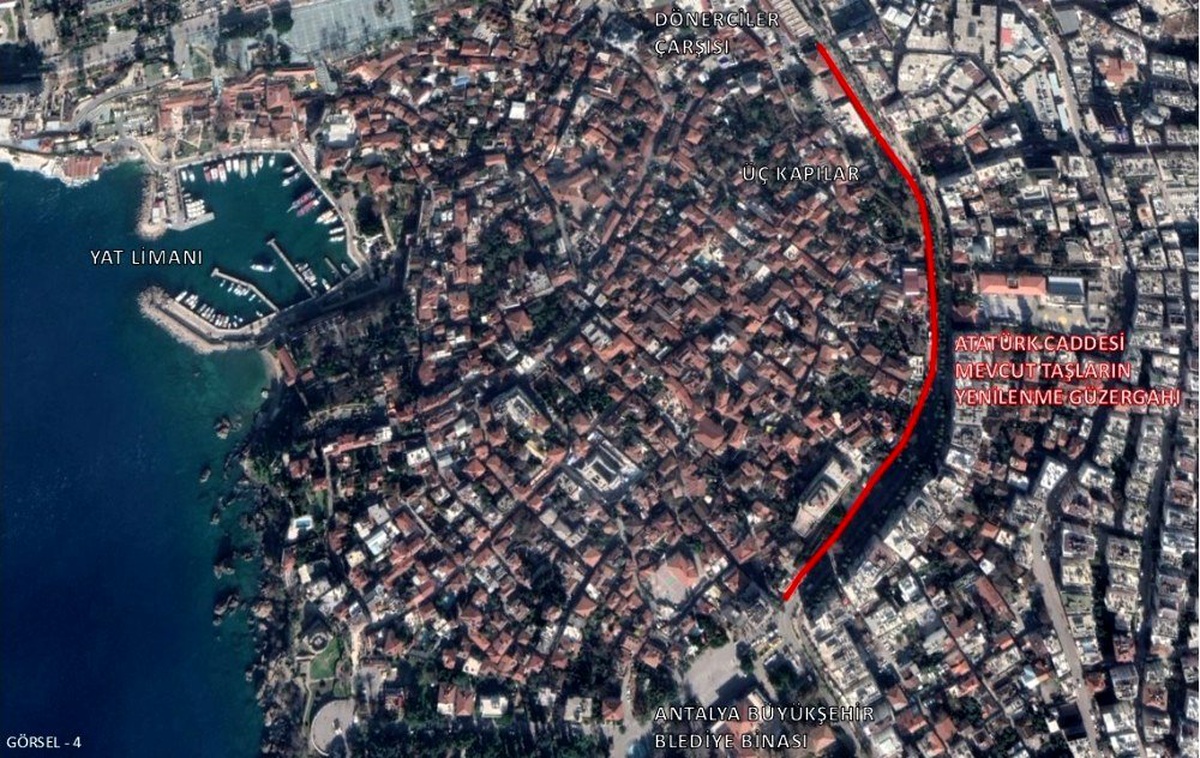 Kaleiçi\'ne ziyaret kolaylaşacak
