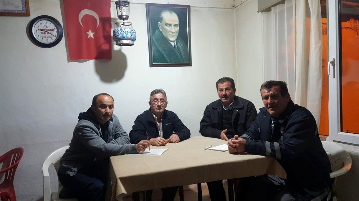 Kastamonu\'da köy muhtarı, 7/24 destek masası kurdu