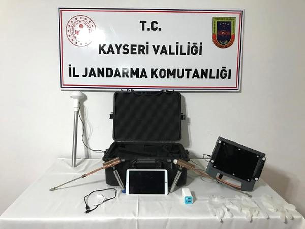 Kayseri\'de define kazısına 4 gözaltı