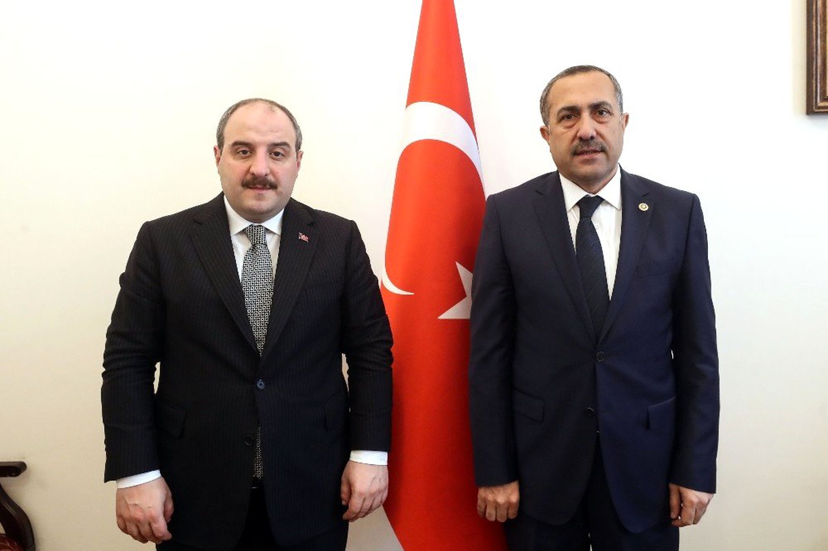 Milletvekili Arvas, Sanayi ve Teknoloji Bakanı ile Van\'ı görüştü