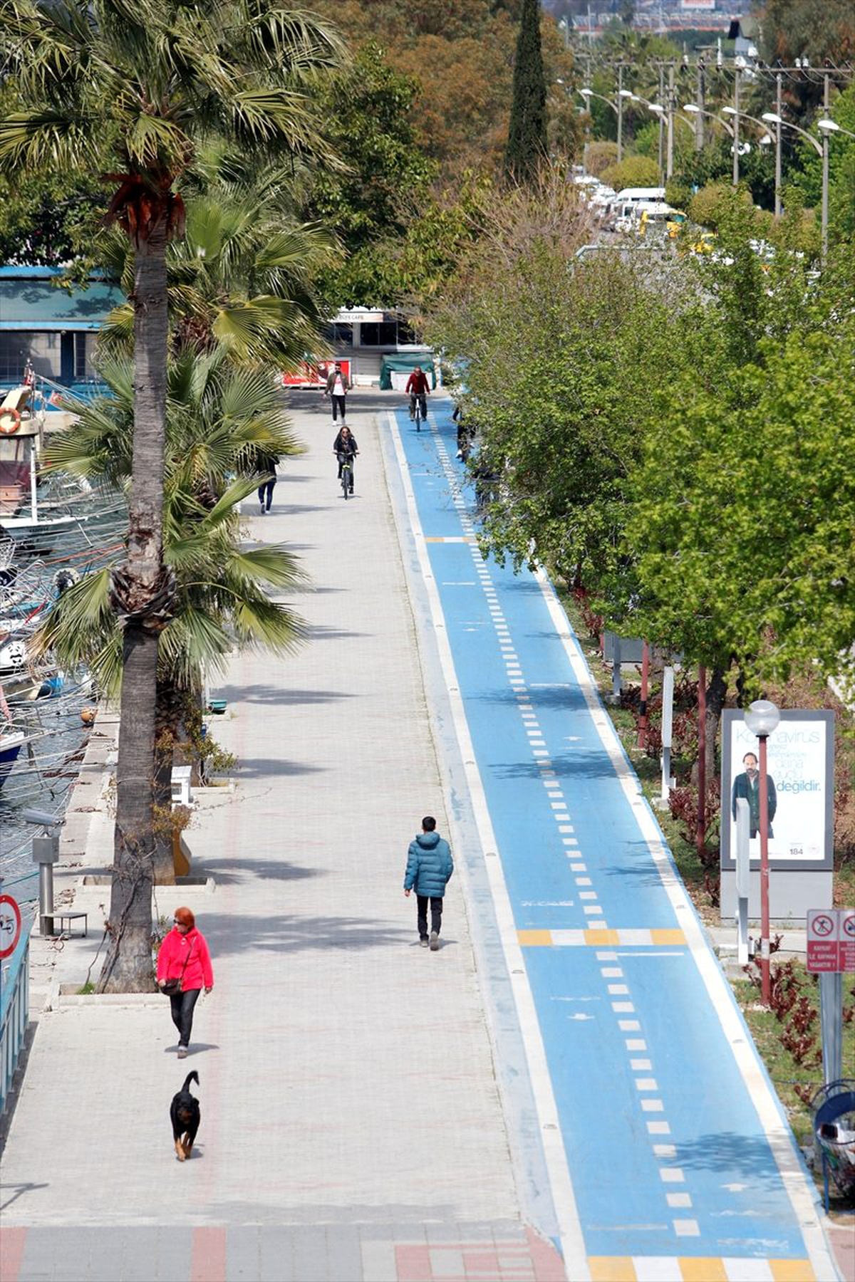 Muğla\'nın turizm merkezleri, koronavirüs tedbirleri nedeniyle en sakin günlerini yaşıyor