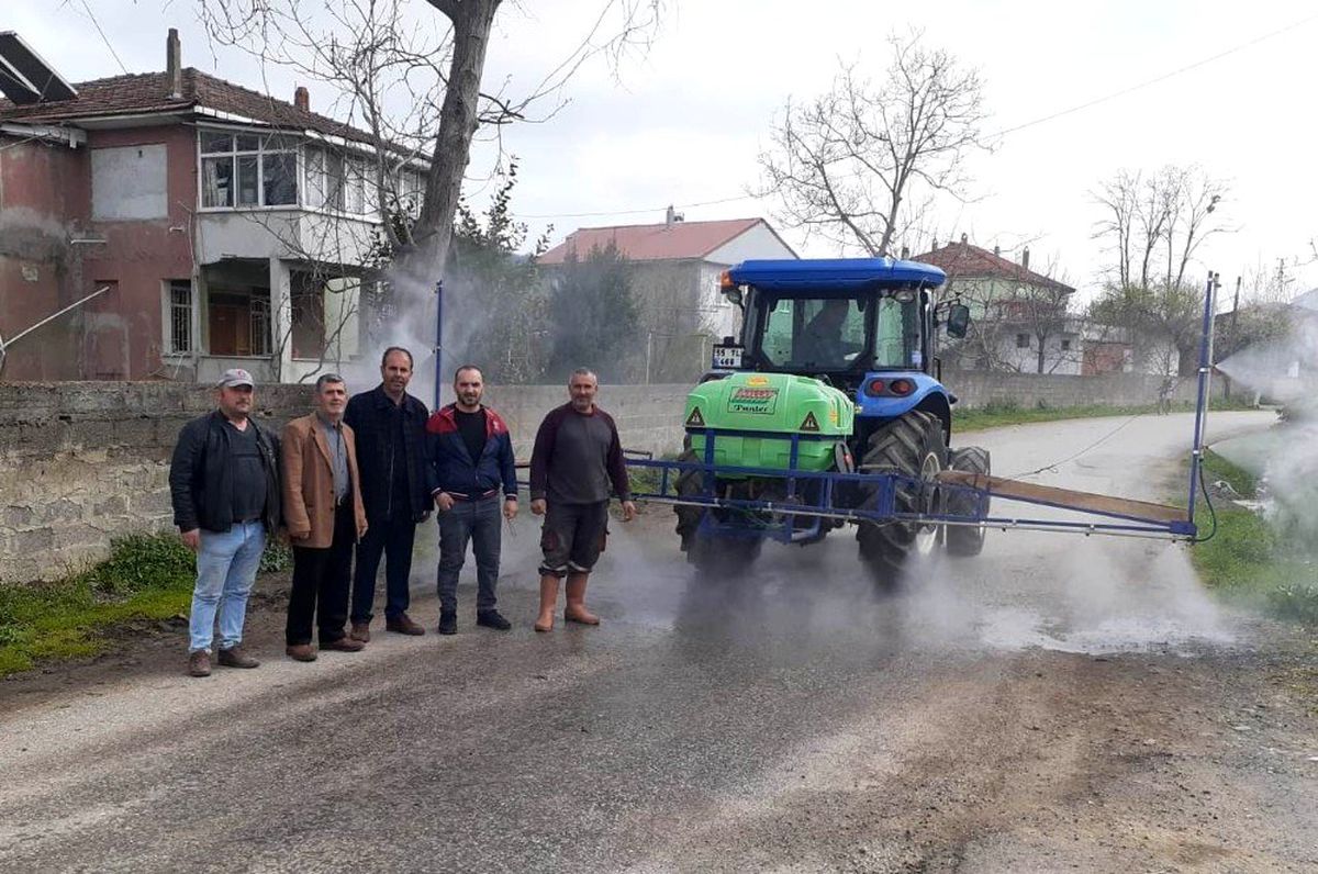 Muhtardan mahalleye ilaçlama