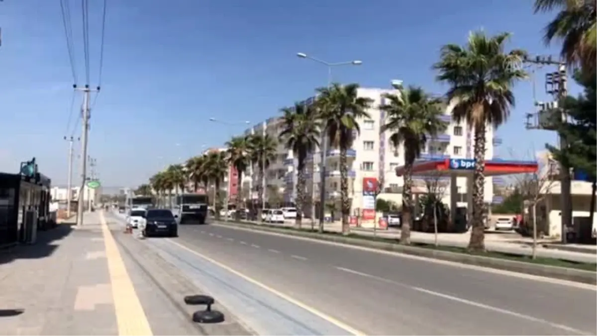 Nusaybin\'de TOMA ile cadde ve sokaklarda dezenfeksiyon yapıldı