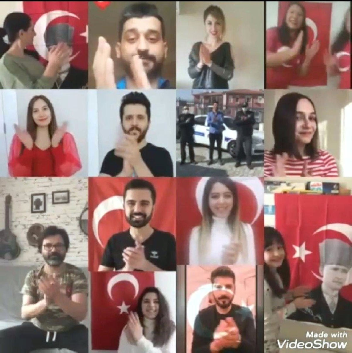 Öğretmenlerden güvenlik güçlerine anlamlı destek