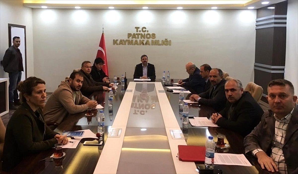 Patnos\'ta "Vefa Sosyal Destek Grubu" toplantısı düzenlendi