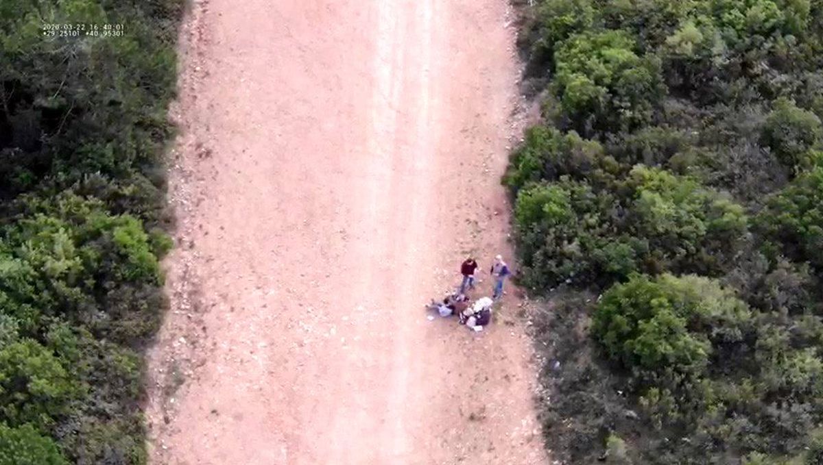 Polisten drone ile evde kalın çağrısı