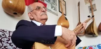 Aşık Veysel'in soyundan gelen halk ozanı Korona'yı sazına taşıdı