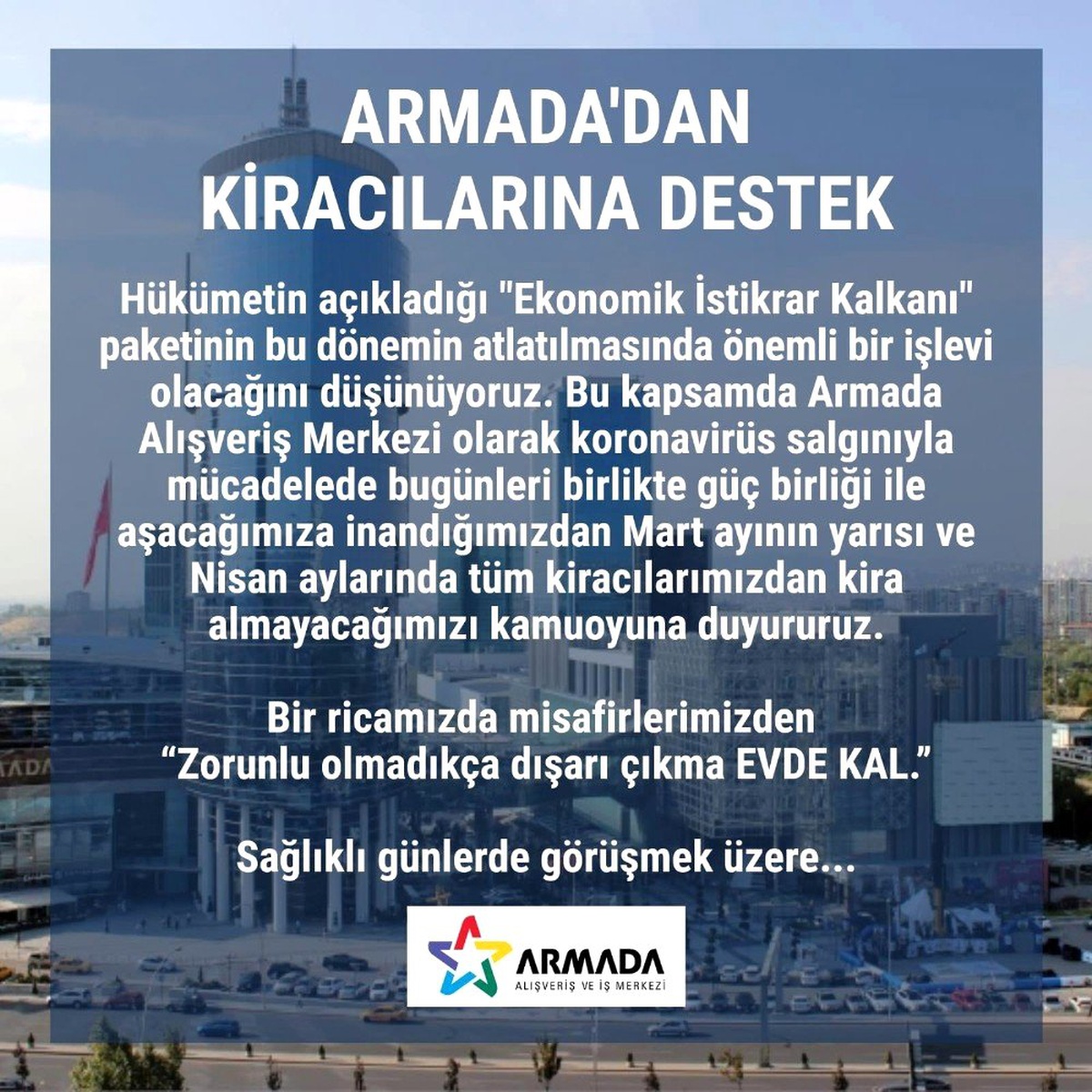 AVM yönetimlerinden Kovid-19 tedbirleri: "Kira alınmayacak"