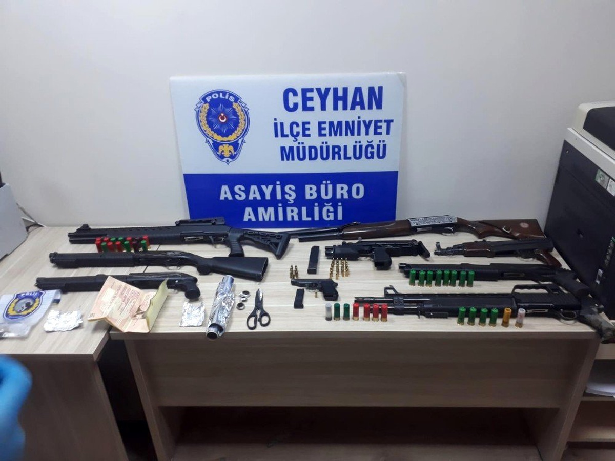Ceyhan\'da 2 kişinin silahla yaralandığı olaya 12 gözaltı