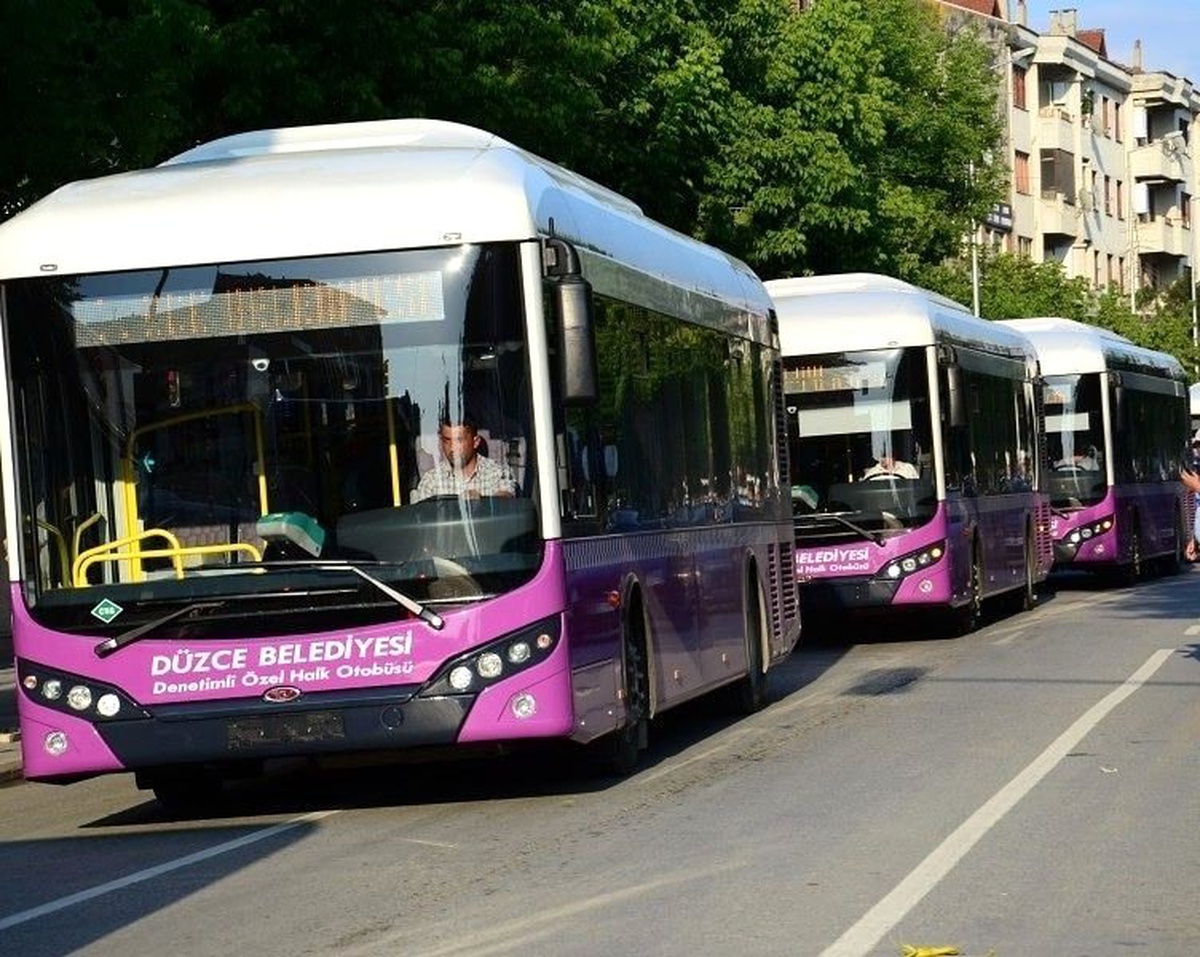Düzce\'de toplu taşıma seferlerinde düzenleme yapıldı
