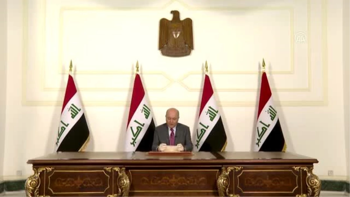 Irak Cumhurbaşkanı\'ndan "sokağa çıkma yasağına uyulmazsa kriz derinleşebilir" uyarısı
