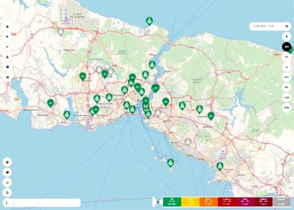 İstanbul\'da hava kirliliği yüzde 30 azaldı