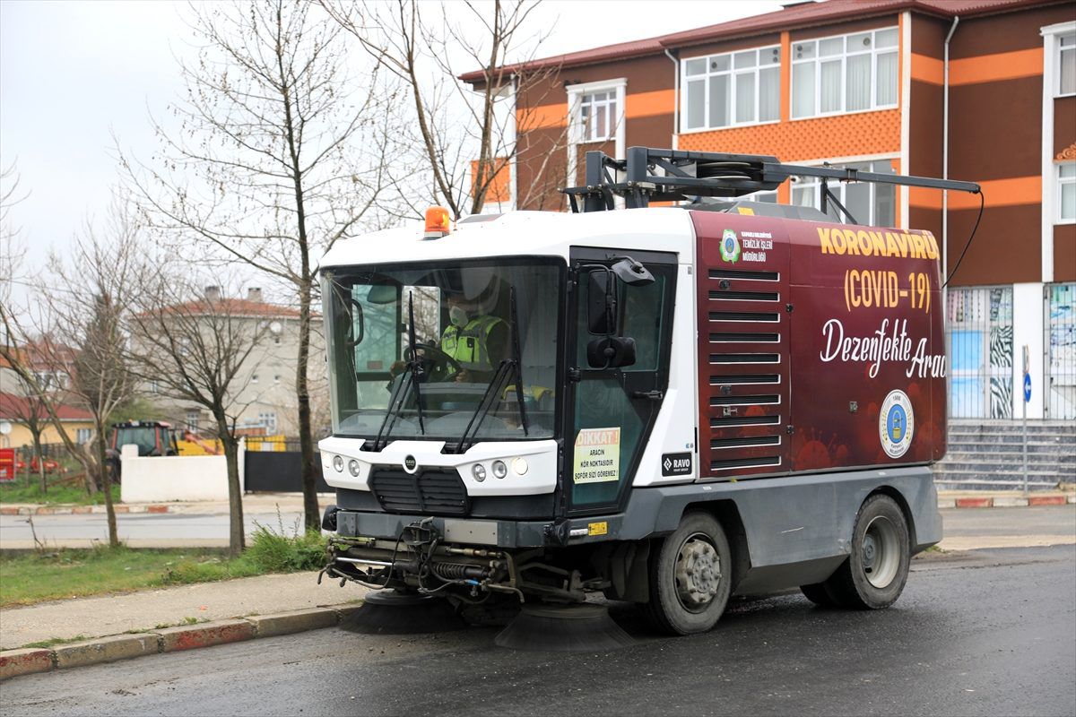 Kapaklı\'da "dezenfekte aracı" hizmete girdi