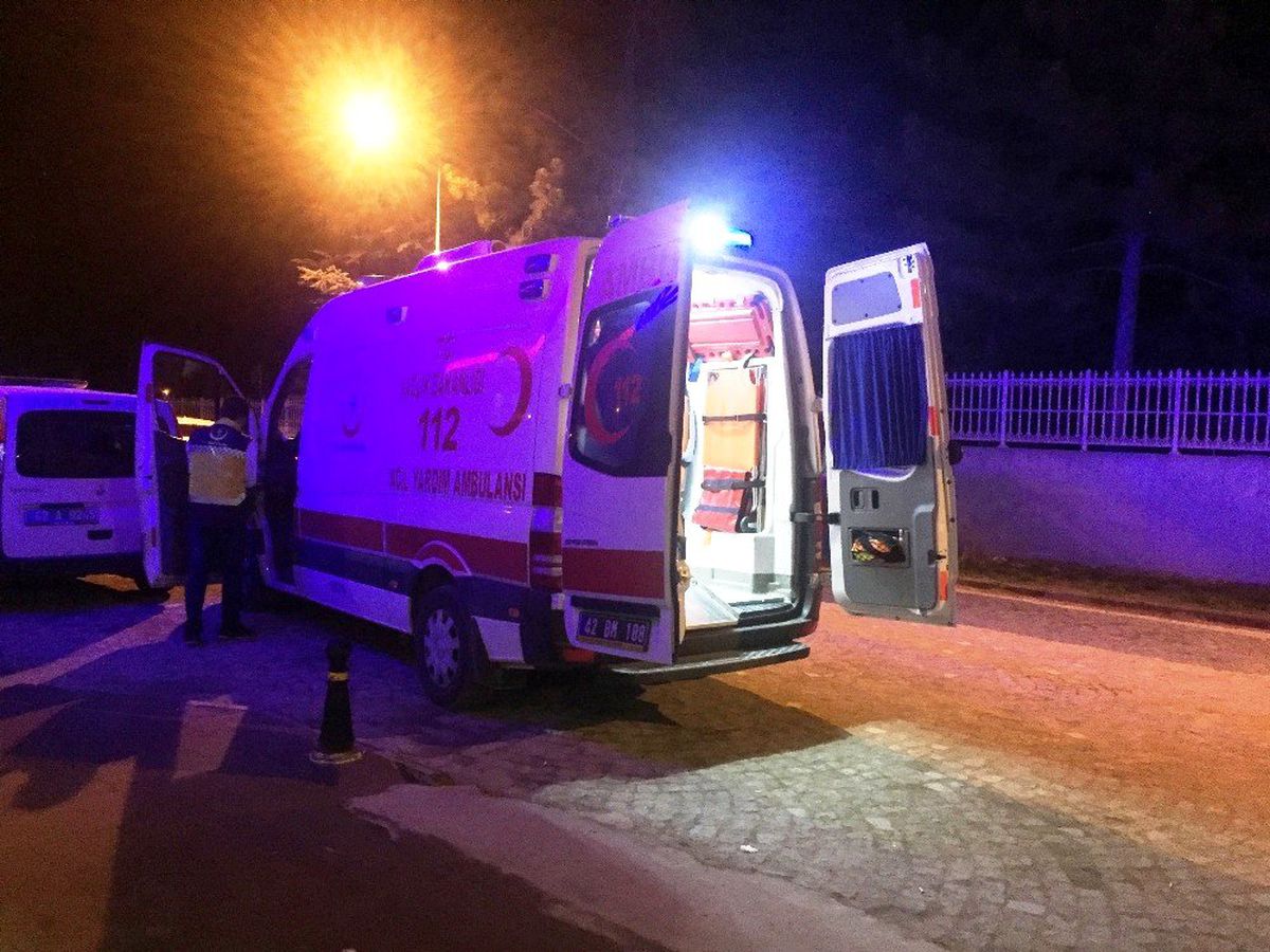 Konya\'da trafik kazası: 1 yaralı