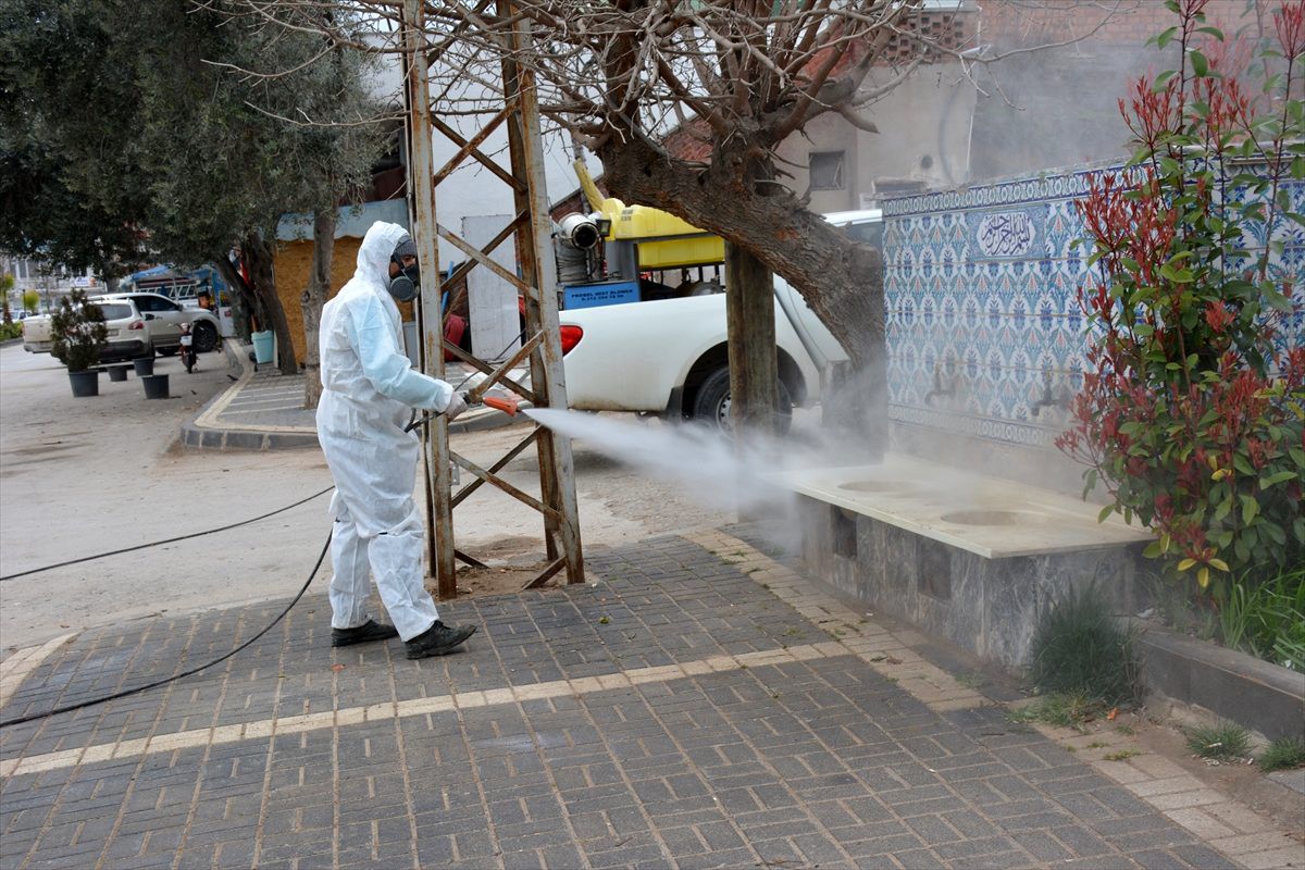 Mihalgazi Belediyesin virüse karşı mücadeleye devam ediyor