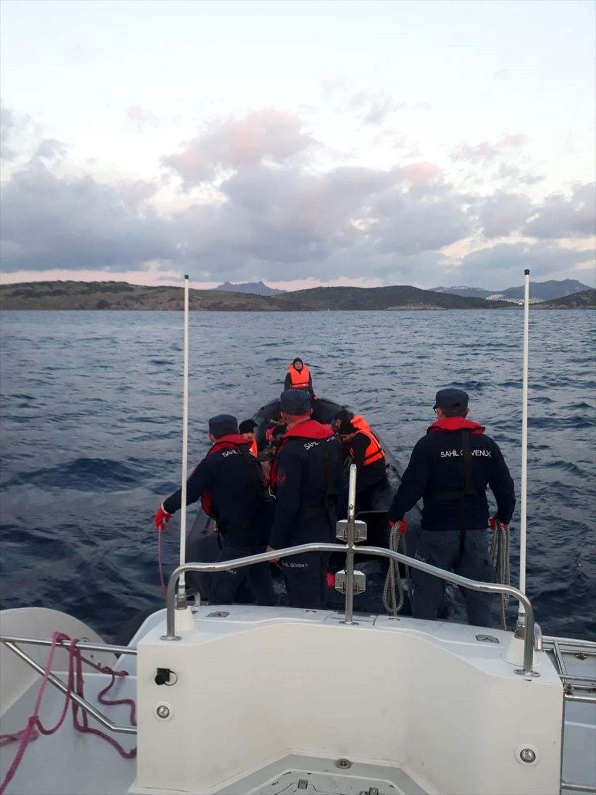 Muğla\'da 16 sığınmacı yakalandı