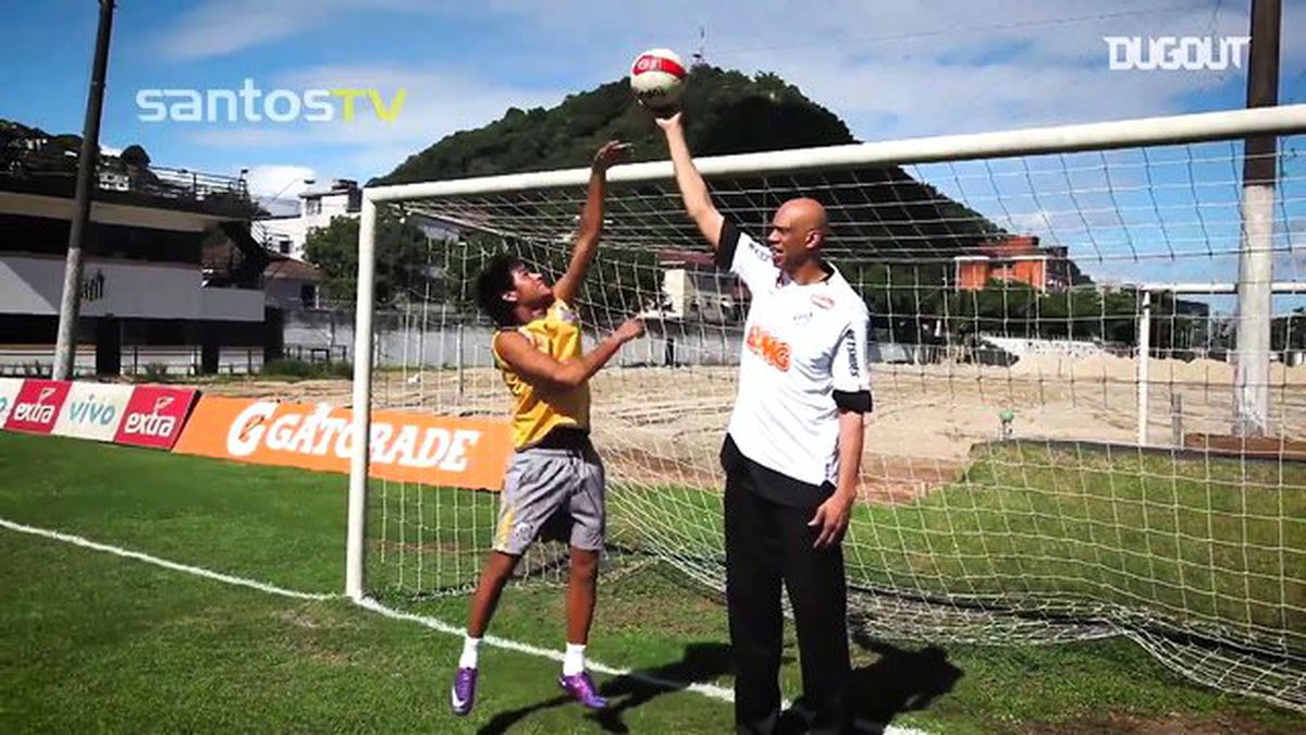 Neymar, NBA Efsanesi Kareem Abdul-Jabbar İle Tanışıyor