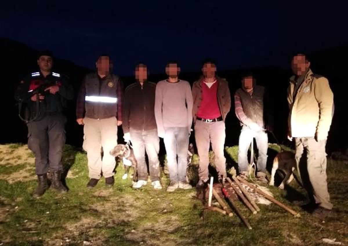 Oklu kirpi avlayan 2 kişiye 36 bin lira ceza