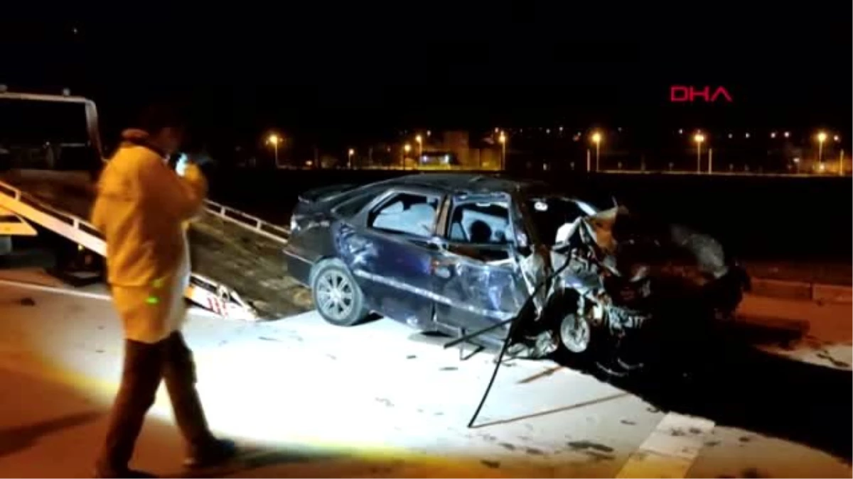 OSMANİYE Hafif ticari araç ile otomobil çarpıştı 1 ölü, 5 yaralı