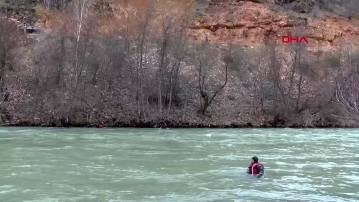 TUNCELİ Munzur Nehri\'nde kaybolan uzman çavuşu arama çalışmaları 8\'inci günde