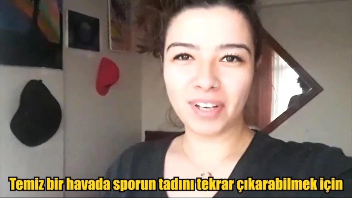 Üniversite öğrencilerinden işitme engelliler için videolu \'Evde Kal\' mesajı