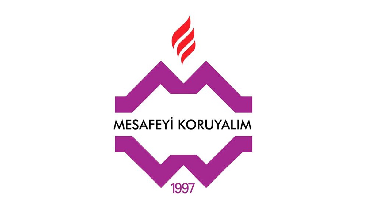 Yeni logo "Mesafeyi Koruyalım" mesajı veriyor
