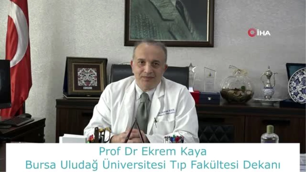 BUÜ Tıp Fakültesi ve Bursasporlu futbolculardan #EvdeKalBursa videosu