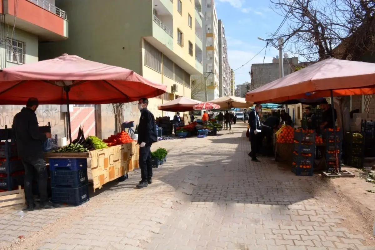 Kızıltepe esnafından korana virüs önlemi