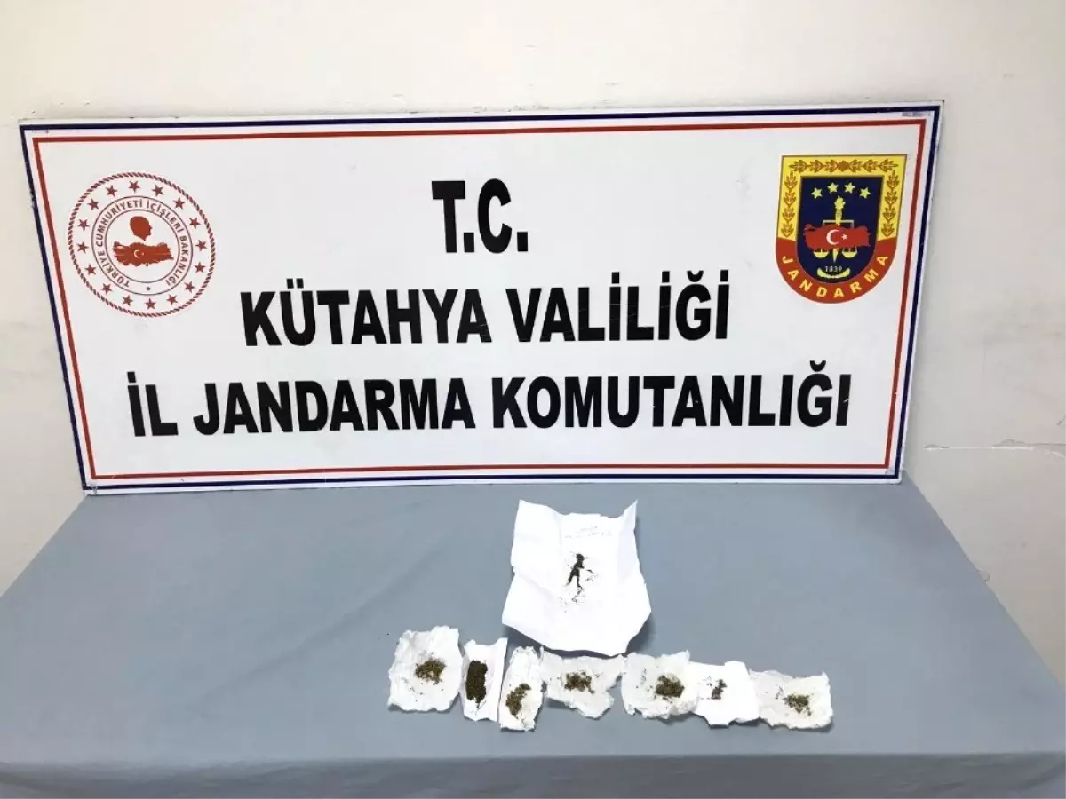 Kütahya\'da 6,65 gram bonzai maddesi ele geçirildi