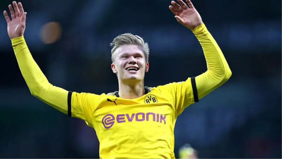 Real Madrid\'in 70 milyon euroluk transferi; Erling Haaland