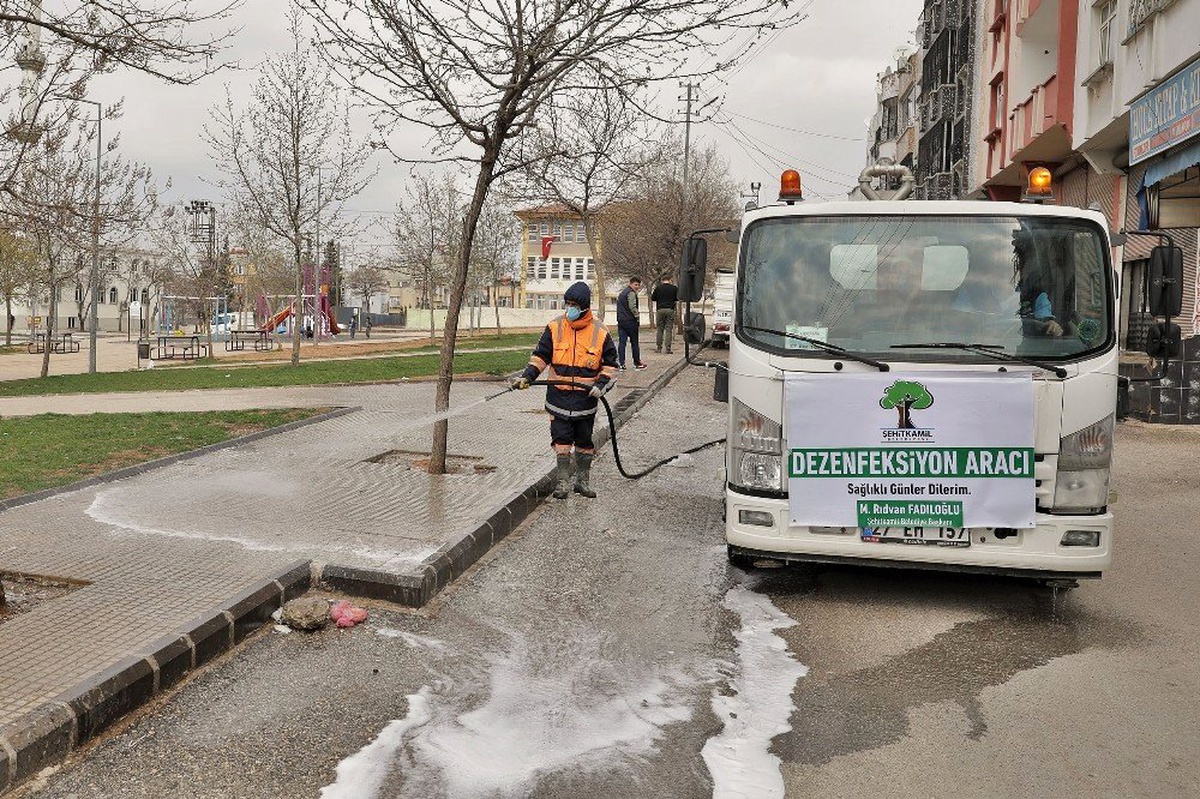 Şehitkamil\'deki hijyen seferberliği sürüyor