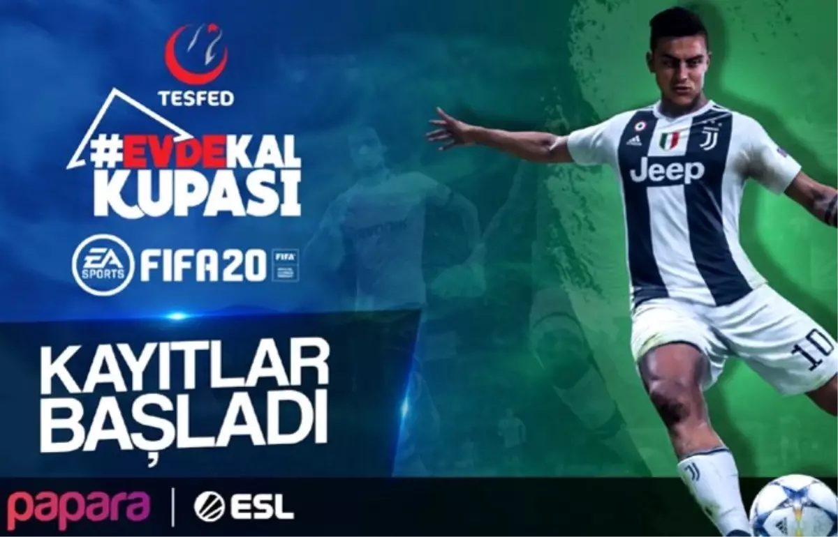 TESFED, #EvdeKal Kupası başlatıyor