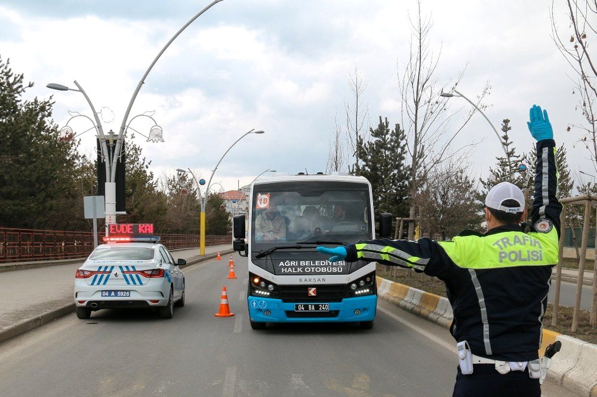 Toplu taşıma araçlarında korona denetimi