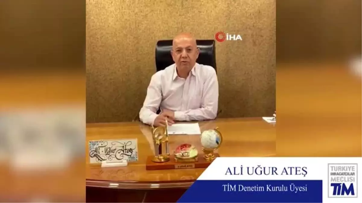 Üretim seferberliği için videolu mesaj