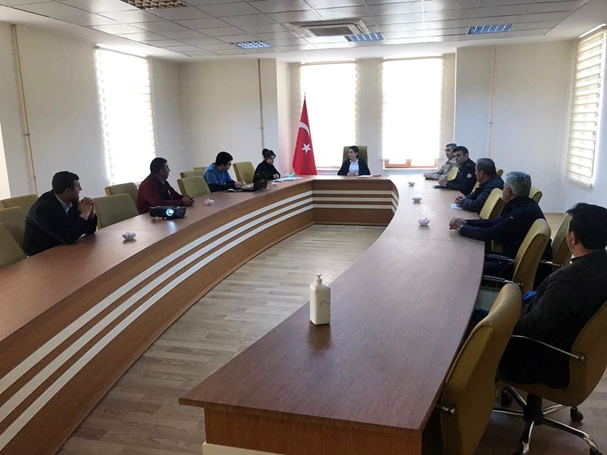 Yazıhan\'da korona virüs önlemleri
