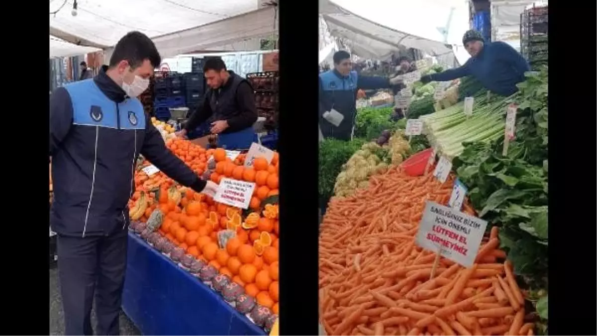 Bağcılar\'da semt pazarlarına seç-al yasağıyla ilgili gerekli uyarılar yapıldı