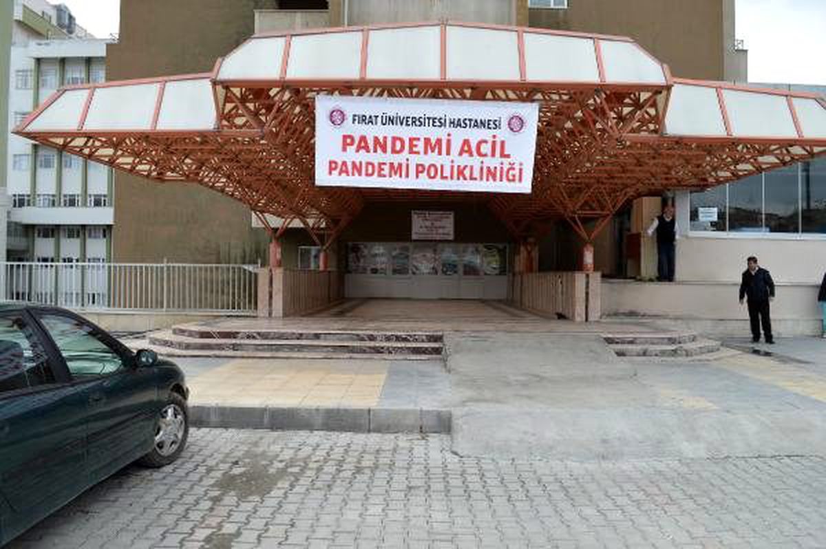 Elazığ\'da Pandemi Acil Polikliniği kuruldu