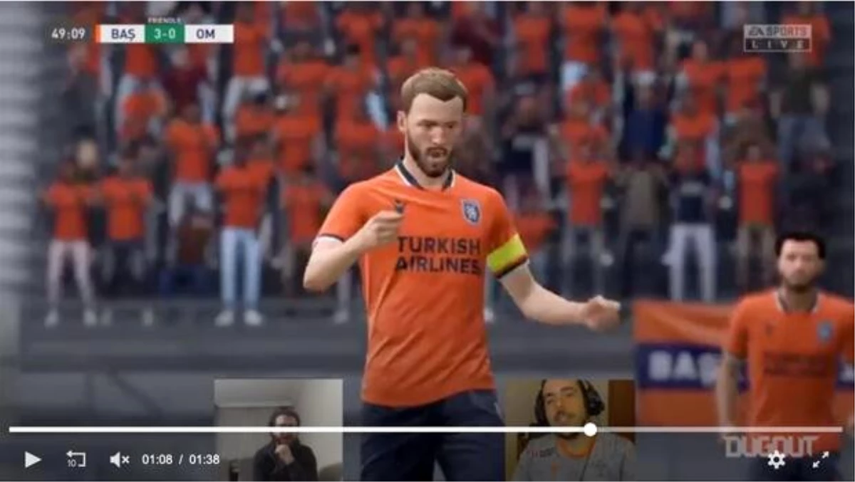 FIFA Karantina Turnuvası\'nda Başakşehir\'den farklı galibiyet!