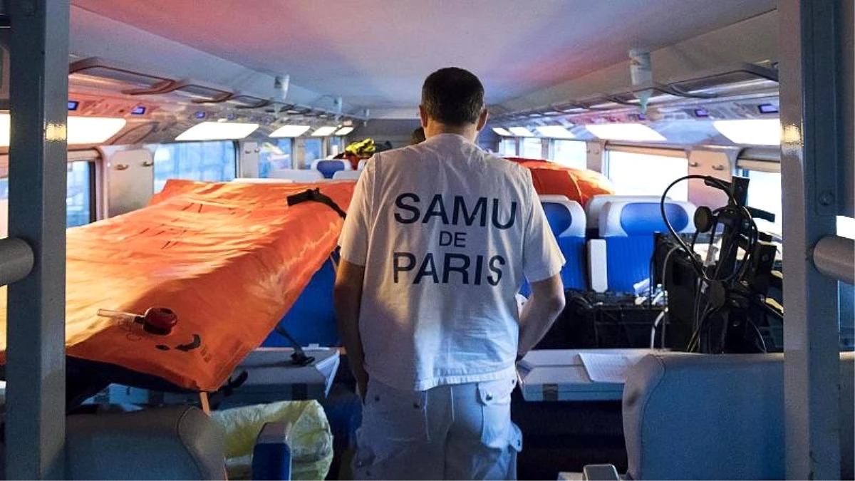 Fransa, Covid-19 salgınında hasta sevki için bir hızlı treni hastaneye dönüştürdü