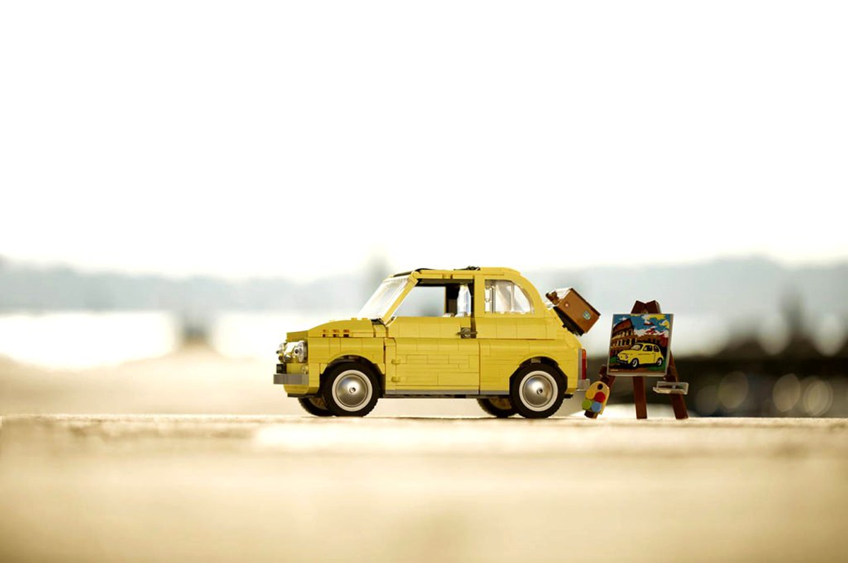 Nostaljik İtalyan tasarımı şimdi LEGO formunda