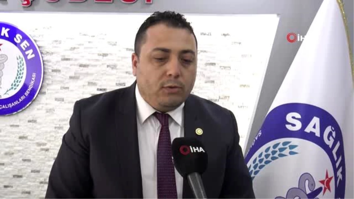 Sağlık-Sen Eskişehir Şube Başkanı Hasan Hüseyin Köksal: "Biz her şartta zam gelmese bile...