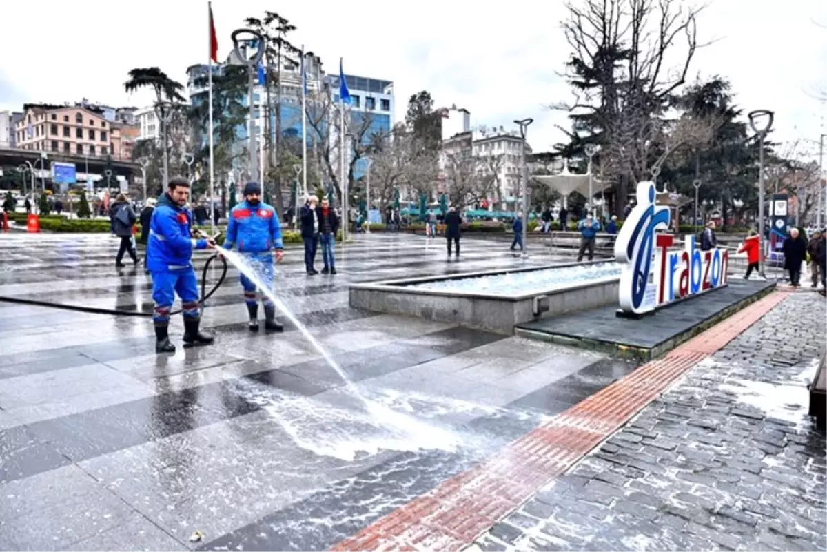 Trabzon köşe bucak temizlenip ilaçlanıyor