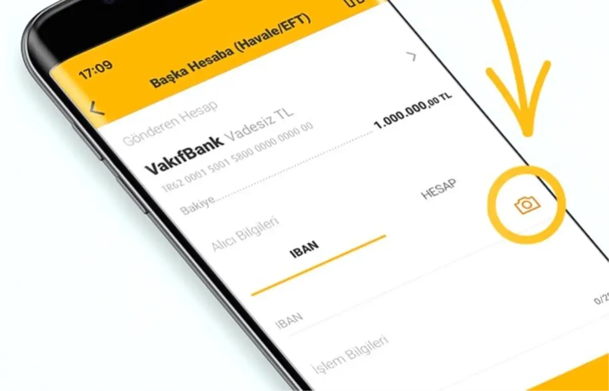 VakıfBank’tan fotoğraftaki IBAN’a çözüm