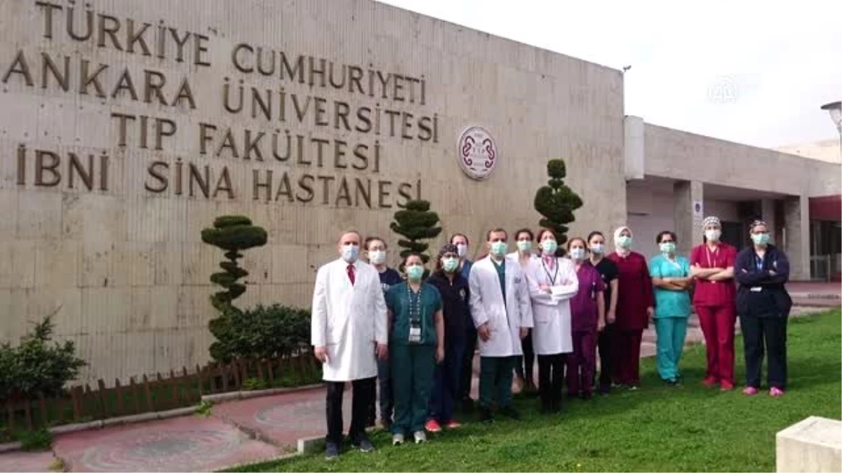 Ankara Üniversitesi hekimleri ile sağlık çalışanlarından "evde kal" çağrısı