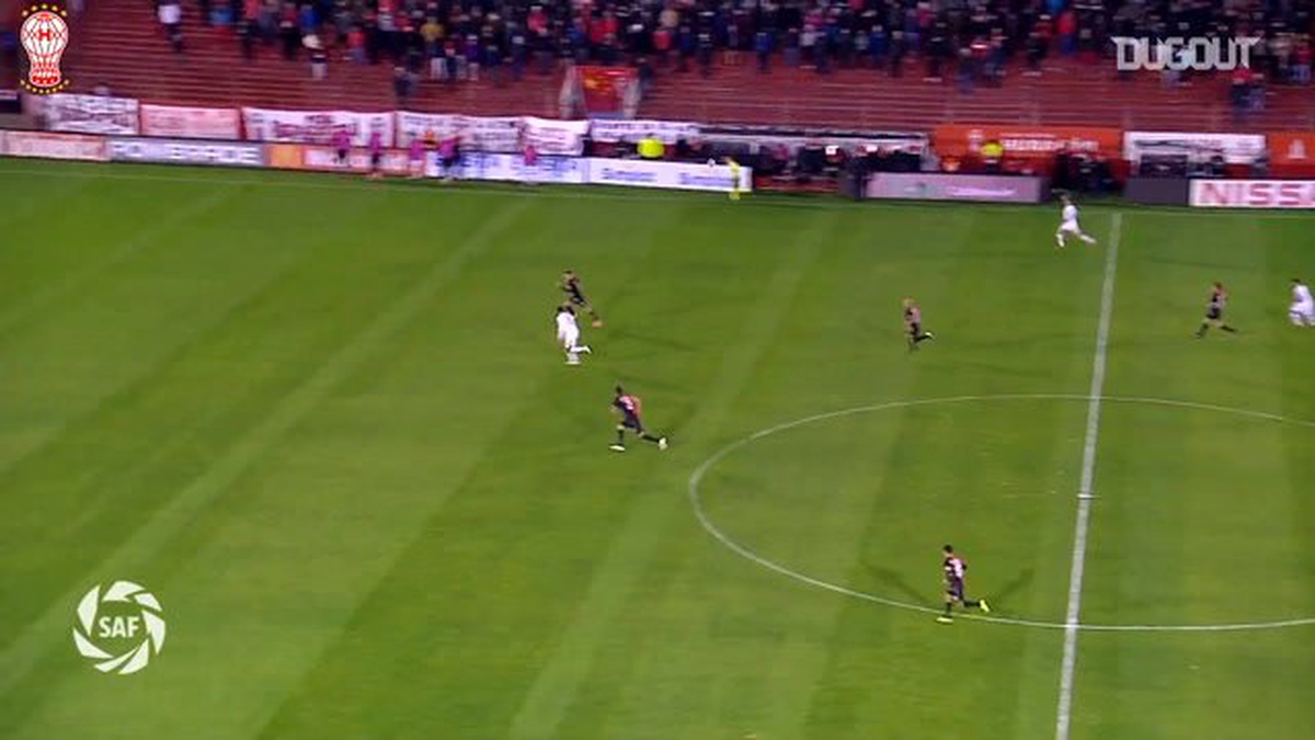 CA Huracán, Club Atlético Colón\'u Mağlup Ediyor