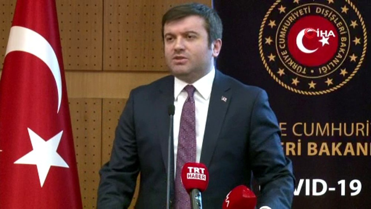 Dışişleri Bakan Yardımcısı Kıran\'dan korona virüs açıklaması