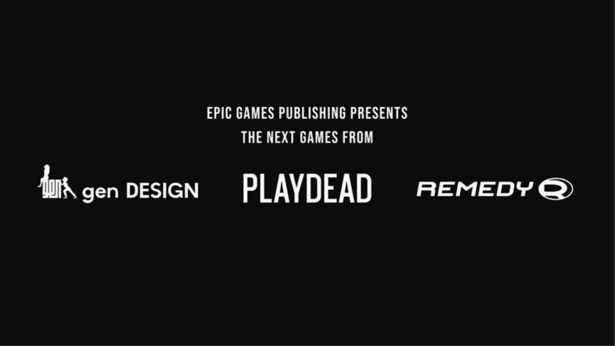 Epic Games, Remedy, genDESIGN ve Playdead ile Anlaşmaya Vardı