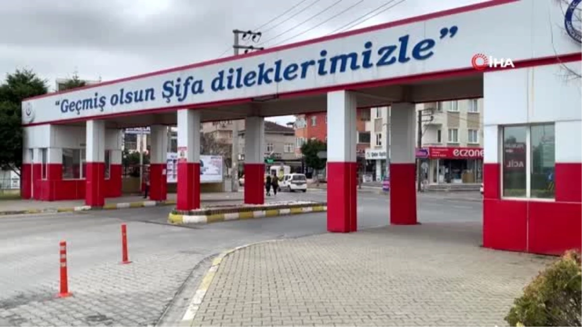 Hastanede dezenfektan hırsızlığı kamerada