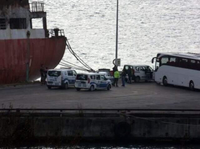 Haydarpaşa Limanı'nda Ukrayna'dan gelen bir gemi koronavirüs karantinasına alındı